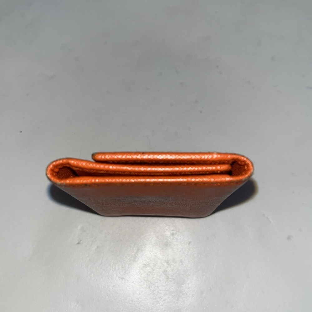 Prada Orange Saffiano Leather 6 Key Holder - Picture 8 of 10